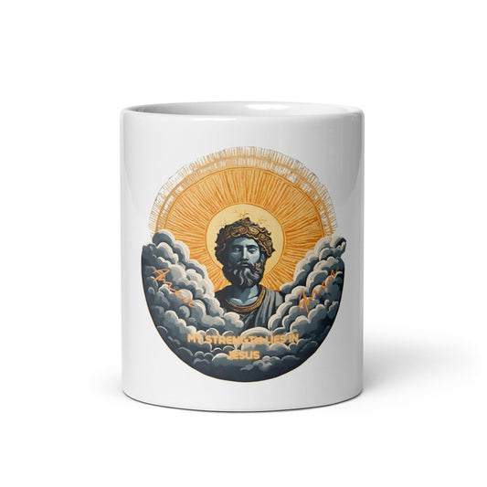 Faithful Glow: My Strength Lies in Jesus - Mug