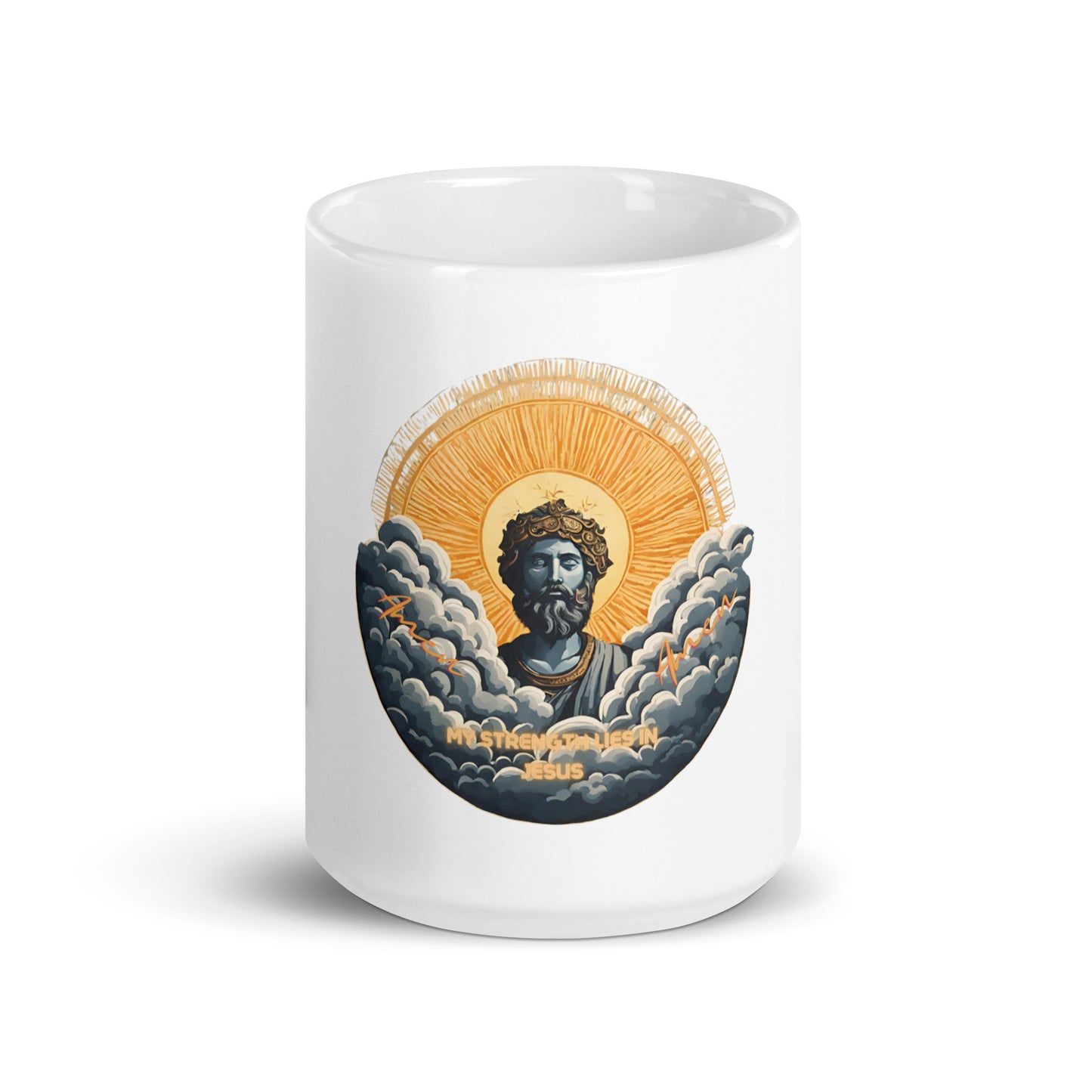 Faithful Glow: My Strength Lies in Jesus - Mug